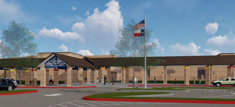 F.R. SCOBEE ELEMENTARY SCHOOL Additional Student Canopy Architect Chesney Morales Partners, Inc. Project Architect Richard Morales NISD Project Manager James Evans Contractor Breda Construction, Inc.