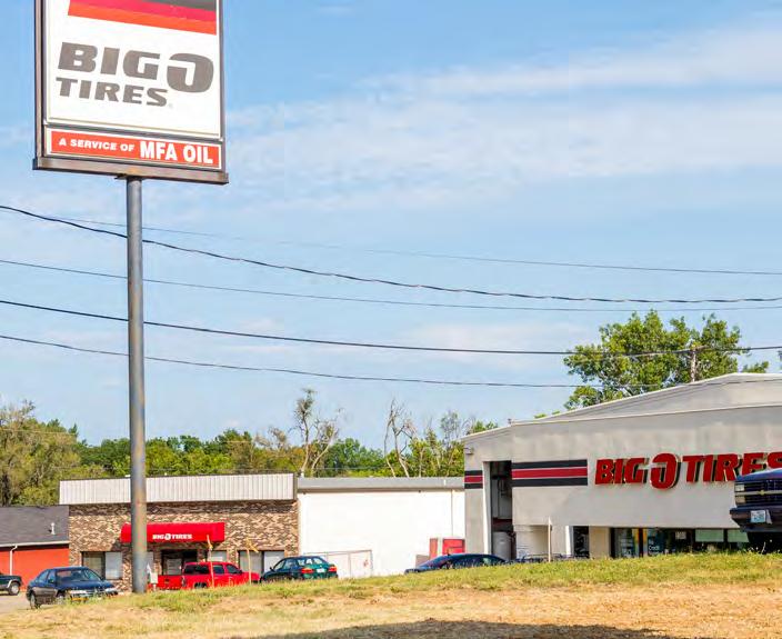 TENANT OVERVIEW BUSINESS LOOP Formed more than 50 years ago by a collective of independent tire dealers committed to providing value to its customers, Big O Tires is now one of the largest retail