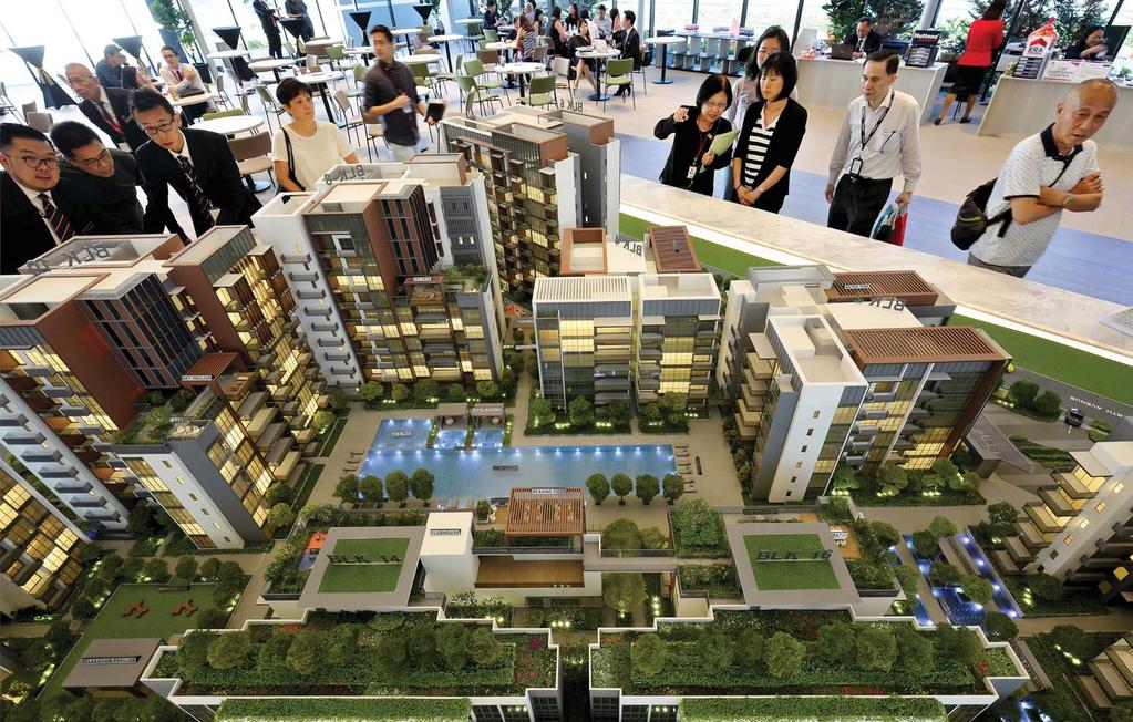 EP8 EDGEPROP JANUARY 14, 2019 COVER STORY PICTURES: SAMUEL ISAAC CHUA/THE EDGE SINGAPORE The preview of Fourth Avenue Residences over the weekend of Jan 5 and 6 attracted about 2,000 visitors Fourth