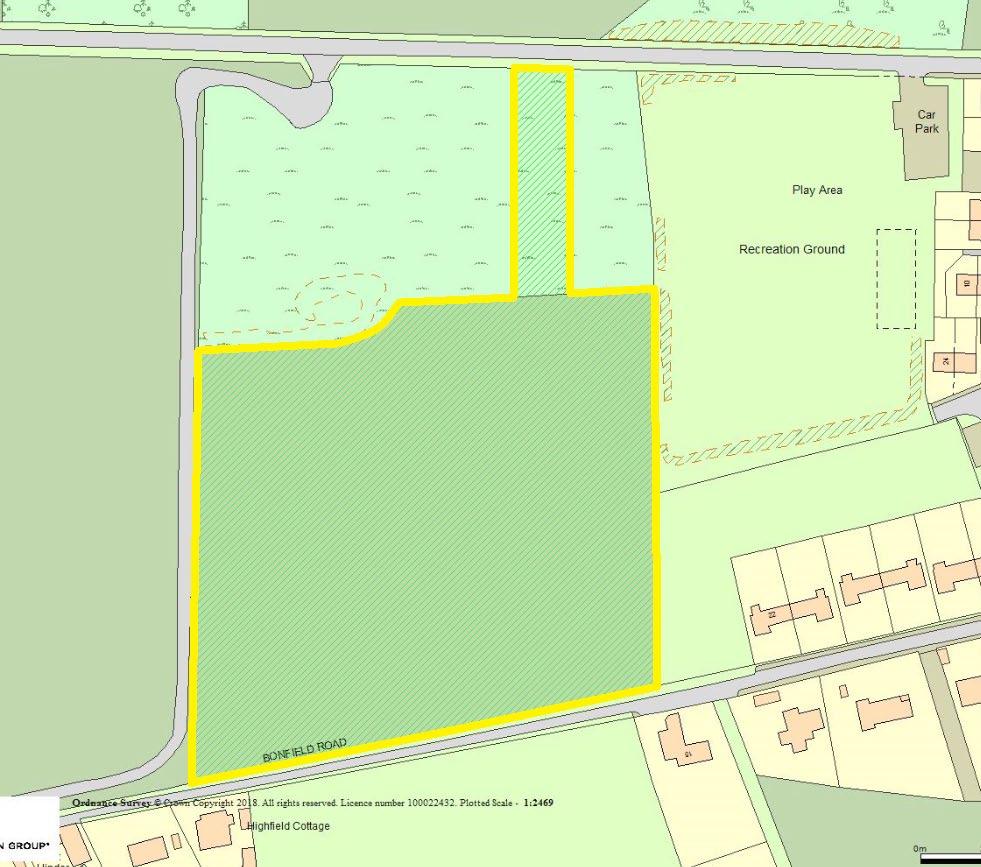 5 Planning The site for sale is part of land covered by the following Planning Permission in Principle.