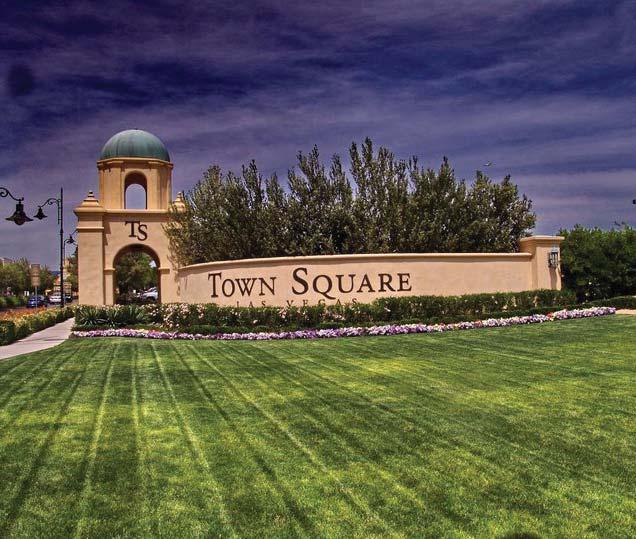 6605 LAS VEGAS, EVADA 89119 PROPERTY DESCRIPTIO Town Square is the primary shopping and entertainment destination for the southern Las Vegas Valley, with ±352,000 square feet of office space and