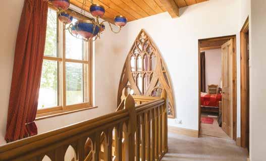 First Floor The oak staircase leads to a beautiful landing area with a window giving views of the