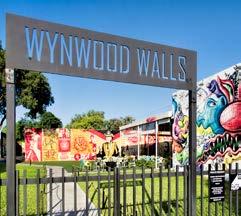 The Wynwood Art District is an emerging neighborhood with a multitude of vacant industrial buildings.