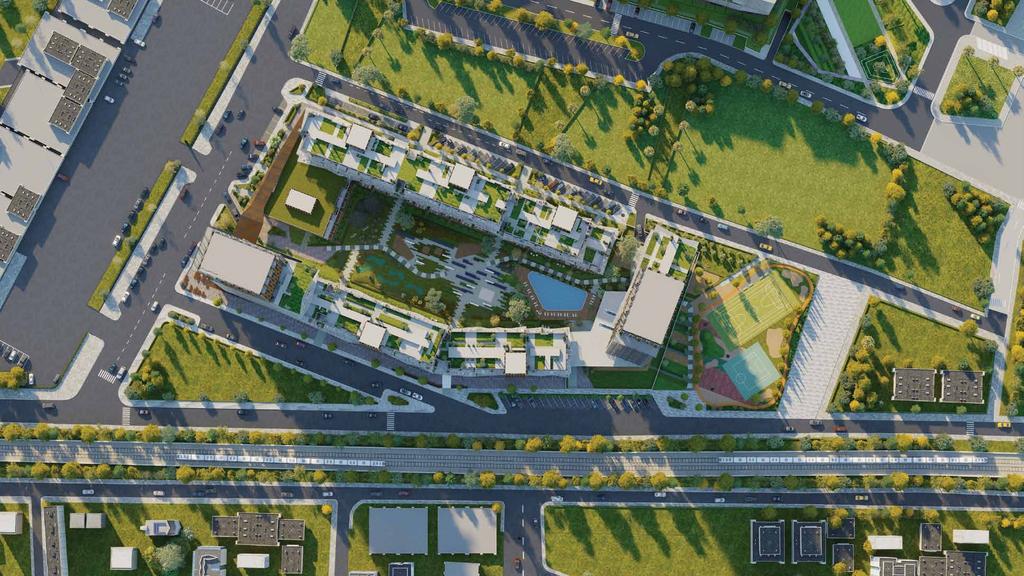 LAYOUT PLAN PARKING LOT ENTRANCE OUTDOOR SWIMMING POOL RUNNING TRACK MAIN ENTRANCE