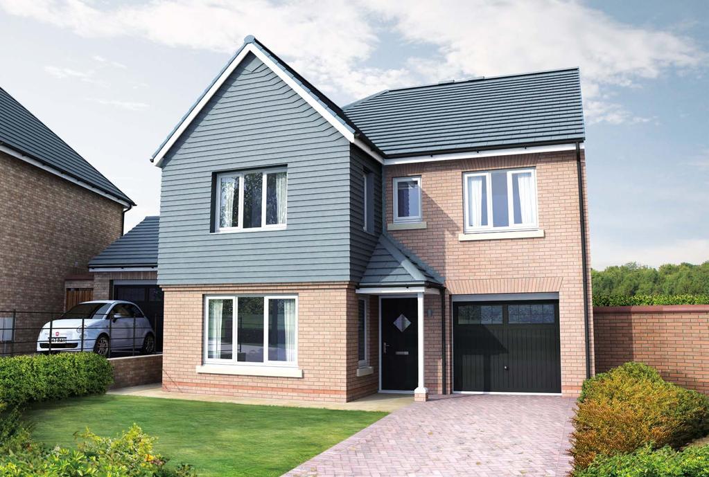 The Simonburn 4 bedroom family home with en-suite and integral garage Approximately 1,479 sq ft b Kitchen Dining Family Bedroom 4 Utility Landing.C.