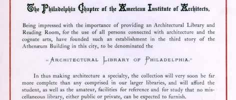 The pride and ornament of Philadelphia After renting space in Philosophical Hall on Independence Square for nearly three decades, the Athenæum constructed a building of its own on the east side of