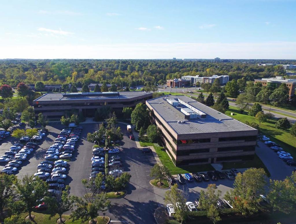 PROPERTY OVERVIEW Campus, located in Louisville s East End, consists of a five-star, all suite hotel and five multi-tenant Class A office buildings developed, owned and managed by Fenley Real Estate.