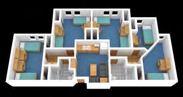 LLC Floor Plan LLC Lounge BUILDING A - F Shared
