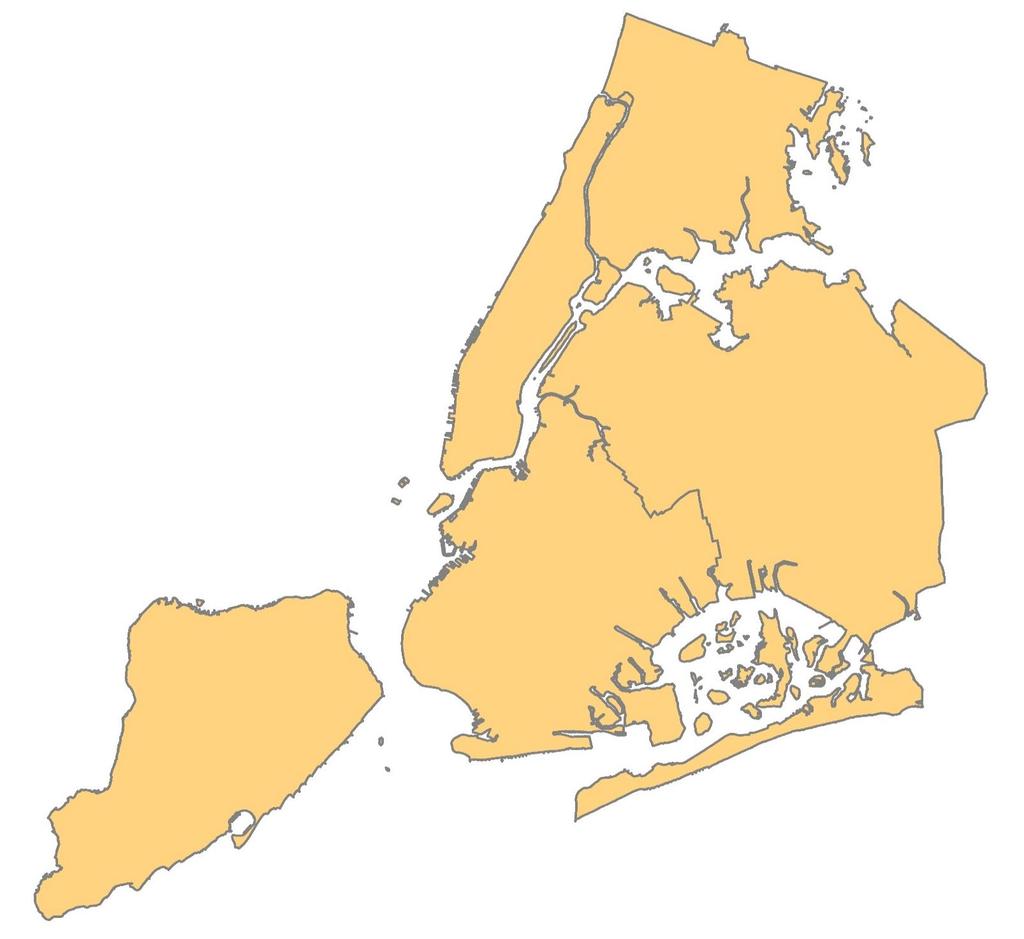 New York City is Growing Population Growth by Borough New York City, 2010 and 2017 New York City 2010: 8,175,133 2017: 8,622,698 % Change: 5.5 Staten Island 468,730 479,458 2.