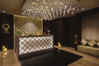 REJUVENATING RELAXATION O2 SPA O2 is an oasis of tranquility amidst the glamour and action of the city.
