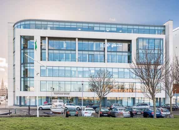 LOCATION Portview House is situated in a prime water front location within Dublin s South Docklands.