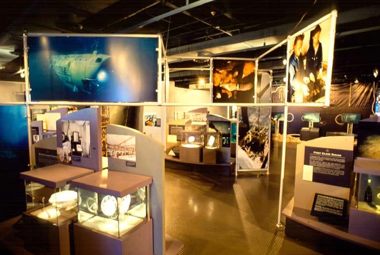 T i t a n i c Nauticus Norfolk, Virginia Nauticus was the venue for the first exhibit of artifacts recovered from the RMS Titanic in the United States.