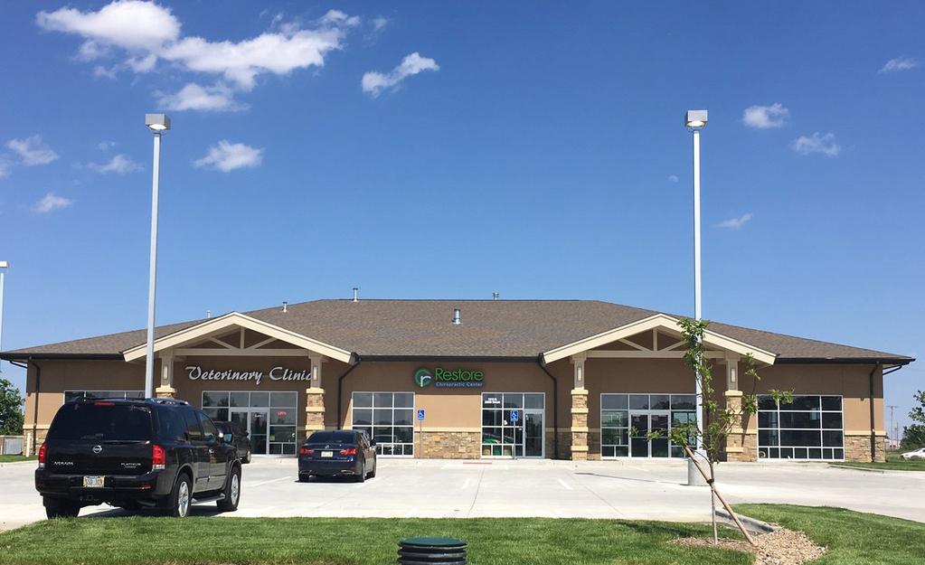 Two notable new buildings completed are the Kiewit Training Facility and Elkhorn Ridge.