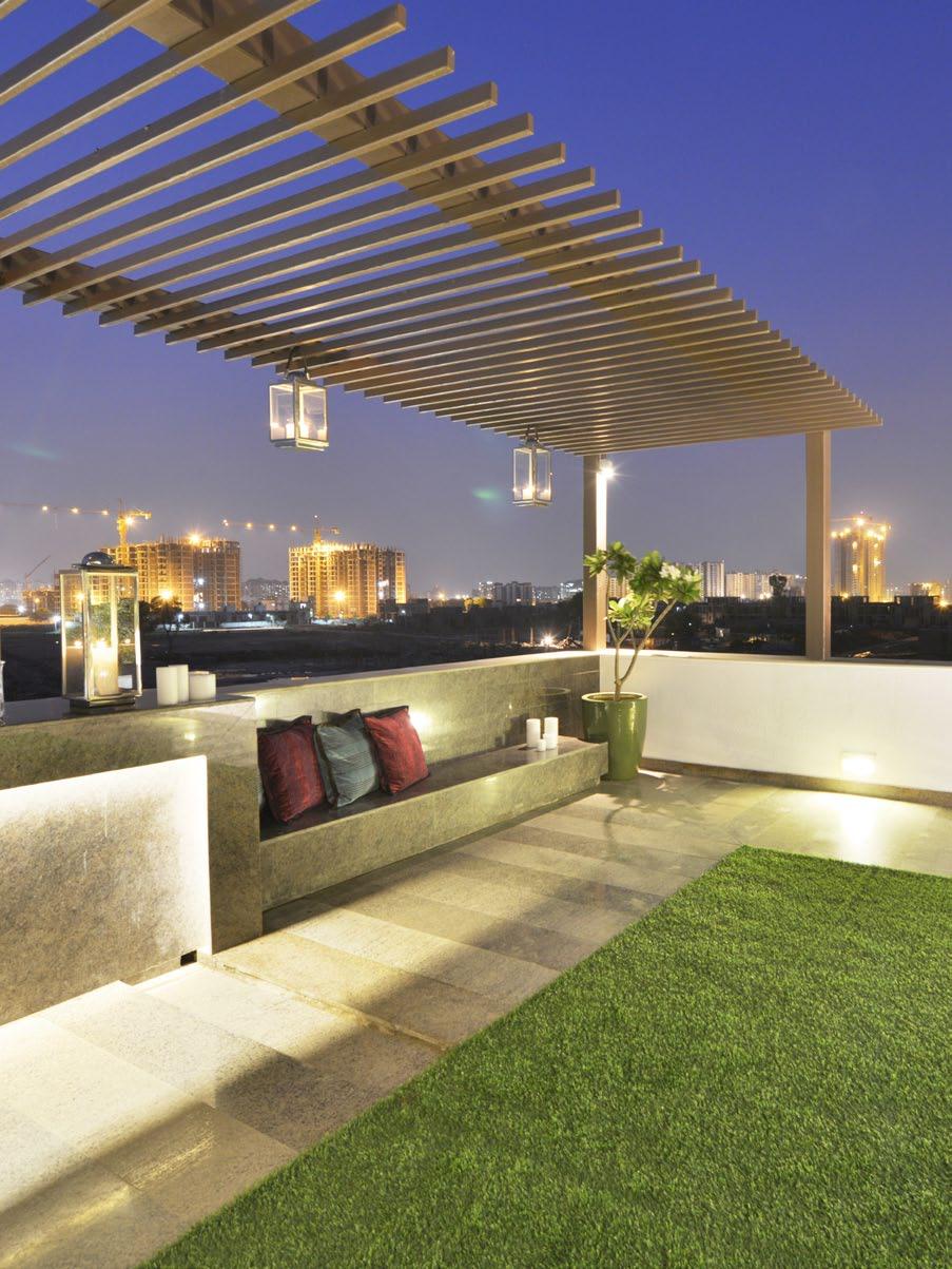 THE UNITS Ivy Terraces takes floor living to the next level as each floor offers its very own private outdoor space.