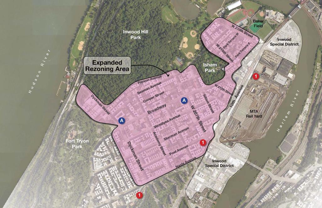 Expanded Rezoning Area The City is expanding the rezoning to