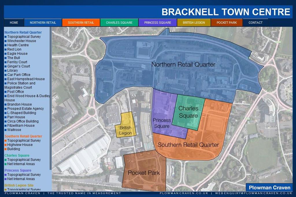 Northern Retail Quarter, Bracknell Gardner & Theobald The Northern Retail Quarter (NRQ) project forms part of an exciting master plan to re-develop the town centre of Bracknell.