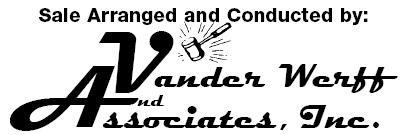 Thank you for our interest in Vander Werff and Associates, Inc services. I hope you will find our company to be helpful whether you are in need of an appraisal, auction, or real estate services.