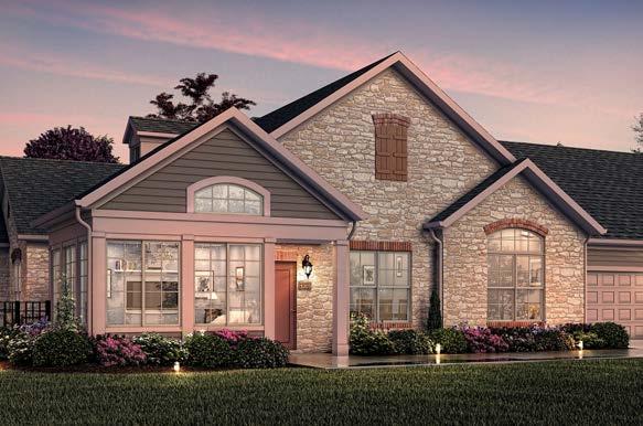 Homes The PORTICO - from the mid $300s 1,754-2,461 square feet 2 Bedrooms plus Den 2 Bathrooms Attached 2.