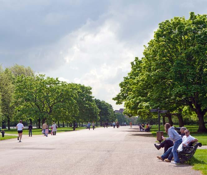 Kensington Gardens and Hyde Park are approximately 1.35 km (0.84 miles) to the north of the Property.