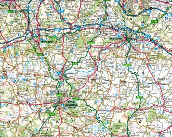 Directions From the M25 / M20: Travelling anti-clockwise on the M25 or west on the M20 continue onto the M26 exiting at junction 2a onto the A20 south to Wrotham Heath.