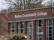 Rydon Community College, Thakeham The nearby A27 takes you straight along the south coast to a