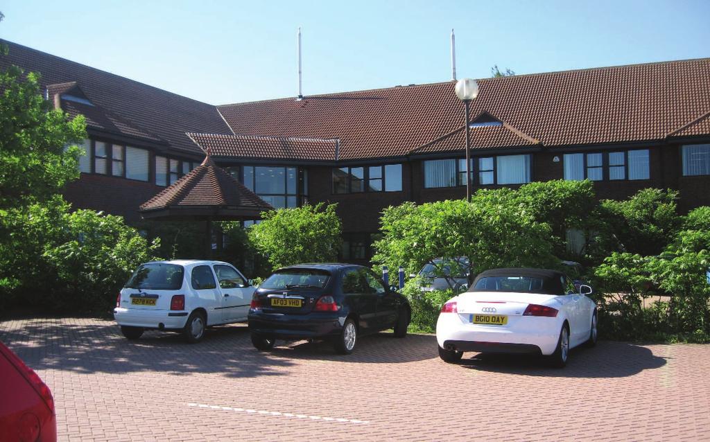 , Staniland Way, Werrington, Peterborough PE4 6FN Executive Summary Well configured office building providing flexible accommodation. 19,200 sq ft on ground and first floors 52 car parking spaces.