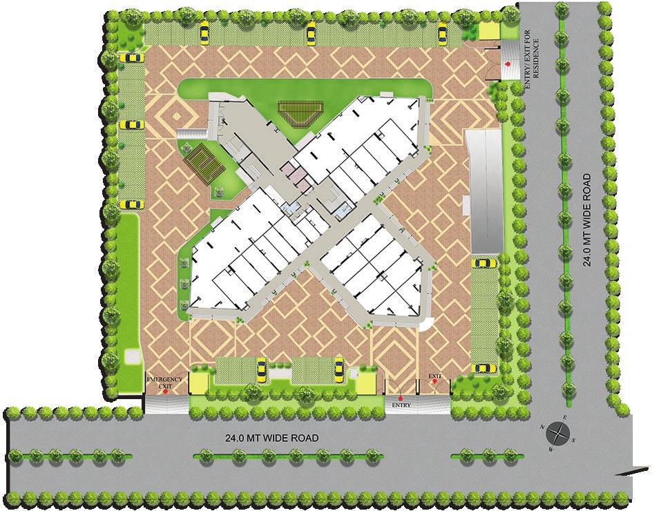 layout plan (ground floor) DN LOBBY ANCHOR STORE 2 ANCHOR STORE 1 1 2 DN 3 LIFT LIFT