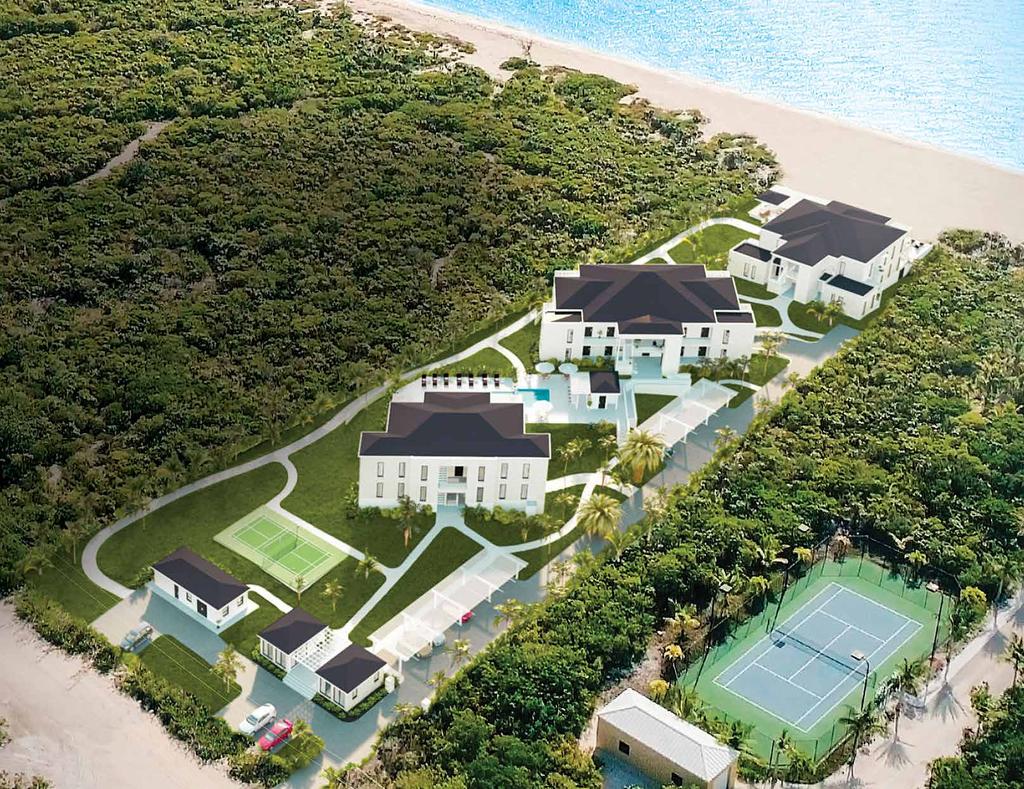 THE SITE PLAN More than 2 acres of prime property 125 of beach front with natural dune area 2 pools and hot tubs Pickle