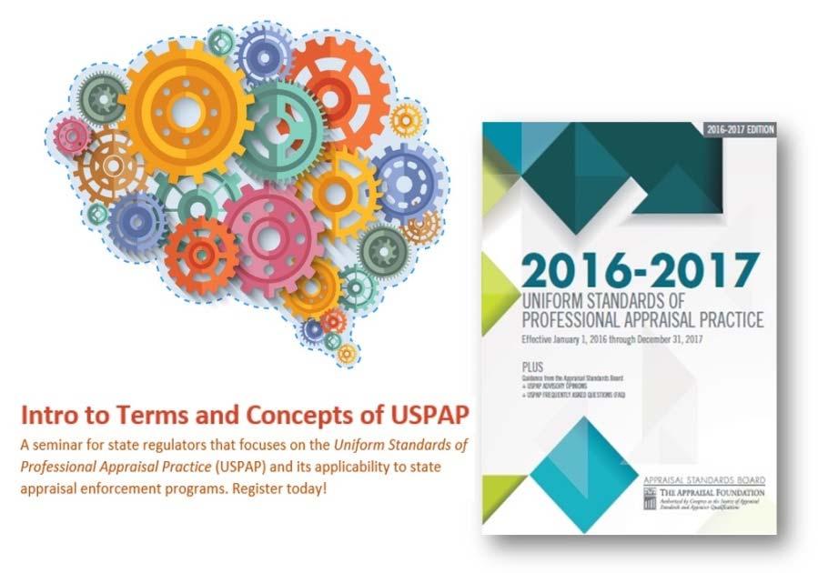 Introduction to Terms and Concepts of USPAP for Non-Appraisers Good for new state