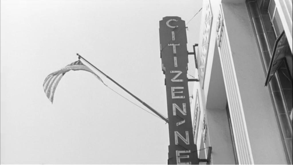 Hollywood Citizen-News Building, 1545-1551 N. Wilcox Blade sign as seen in the 1962 film Whatever Happened to Baby Jane?