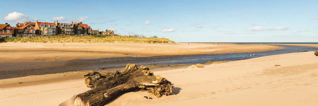 A WEALTH OF HISTORY AND NATURAL BEAUTY SURROUNDS FOXTON GLADE - MILES OF SANDY BEACHES, ICONIC CASTLES AND PRIORIES, ISLANDS AND