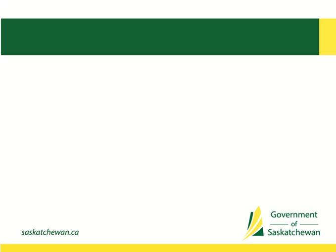 14/06/2018 Municipal Tax Enforcement Part 1 of 3 Advisory Services Ministry of Government Relations Vision and Mission Statement The Saskatchewan Public Service Vision The Best Public Service in