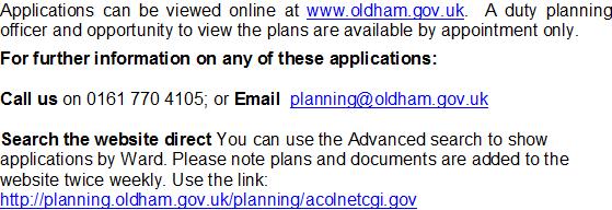 - 11/06/2018 Attached is the list of all planning applications, registered with an indication of the anticipated decision level and any possible Planning Obligations (Section 106).