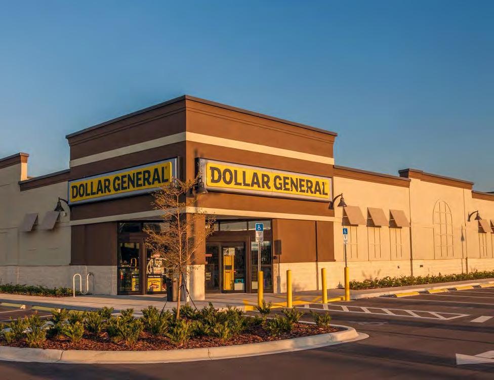 Tenant Overview ABOUT DOLLAR GENERAL Dollar General (NYSE: DG) is a chain of more than 14,600 discount stores in 44 states, primarily in the South, East, Midwest, and Southwest.