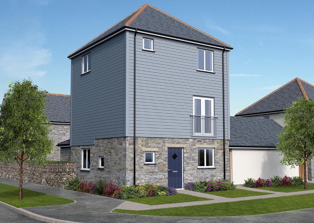 Tourow Plot 31 The Tourow is as striking on the outside as it is within. The square construction, pitched roof and three levels makes the Tourow a highly attractive home.