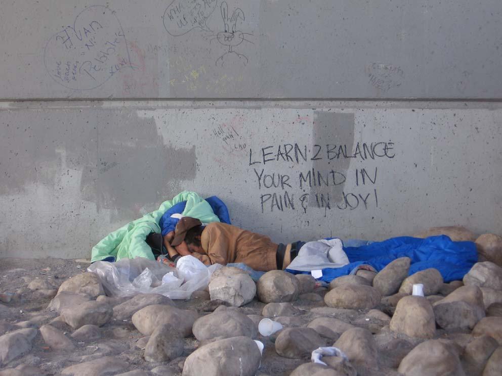 Homeless in Calgary City