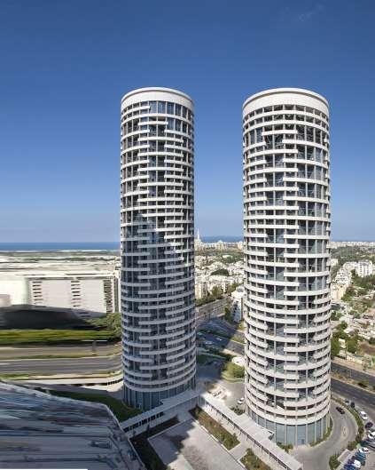 The Group s recent flagship development projects The Yoo Tel Aviv towers were developed under design supervision of Philippe Starck.