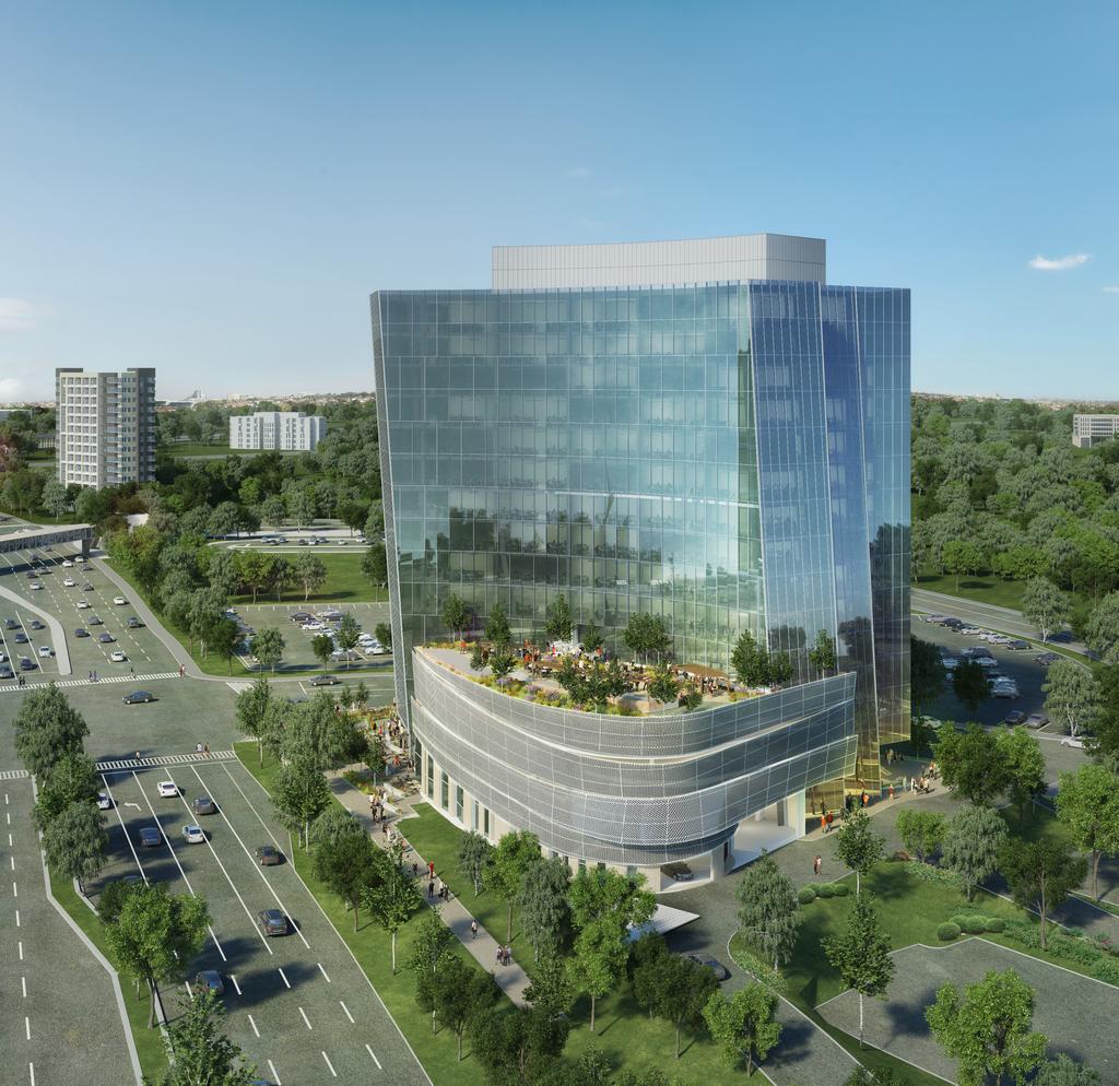 OPTIMIZED FOR WORKING WELL One Tysons East offers a distinctive presence for Clients.