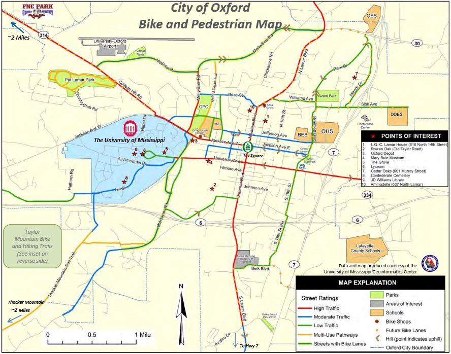 Line) City of Oxford Bike & Pedestrian