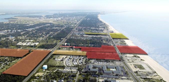 SITE DIAGRAMS - PROPERTIES Area One RW Properties - A Wealth of Opportunities RW Development has made a long-term commitment to the Mississippi Gulf Coast by devoting the