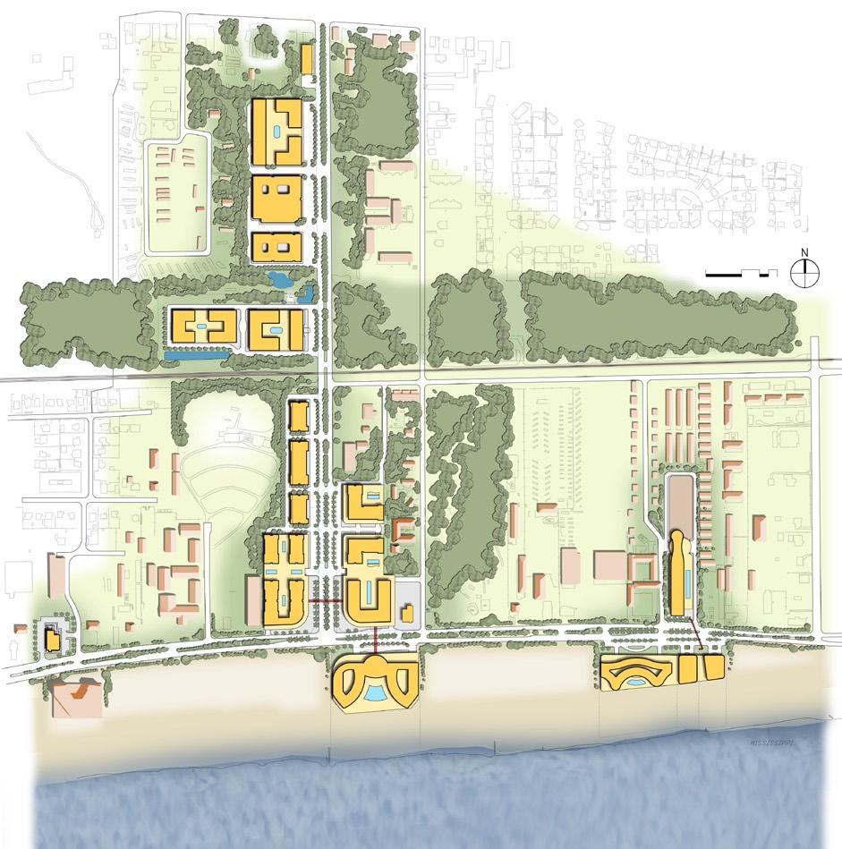 SITE DIAGRAMS - MASTER PLAN Pass Rd. Master Plan RW Development has captured a rare opportunity to bring forth an exciting new vision for Biloxi.
