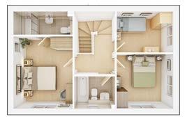 86m 9'8" 9'5" room 3 2.95m 2.15m 9'8" 7'1" Plots: 18*, 35 & 38 The floor plans depict a typical layout of this house type.