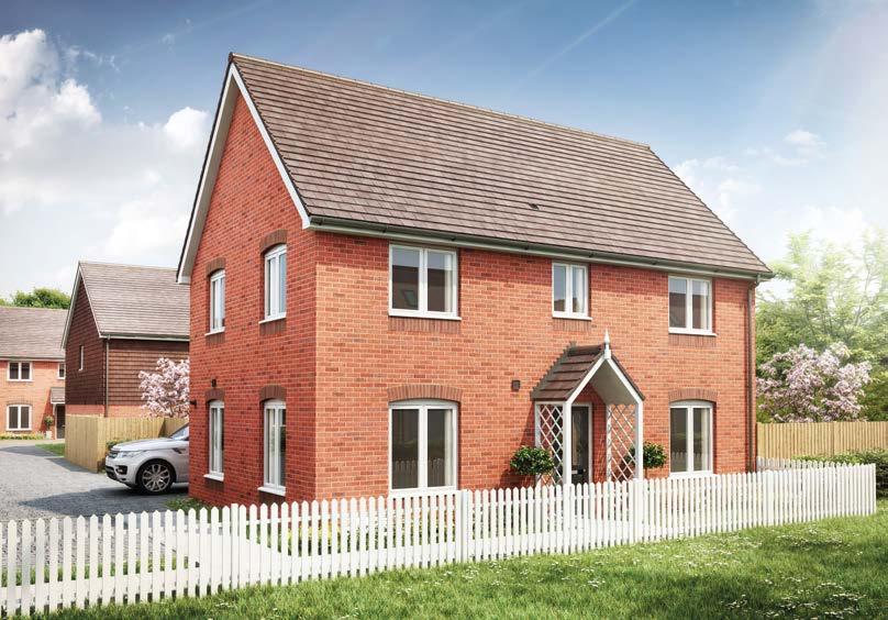 THE KENTDALE 4 BEDROOM HOME THE KENTDALE The Kentdale is a 4 bedroom property, ideal for growing families. The dual aspect living room opens through double doors to the garden.