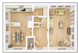 Upstairs, there is the en suite master bedroom, three further well proportioned bedrooms as well as a family bathroom. NETT TOTAL 111.9 sq m / 1205 sq ft GROUND FLOOR FIRST FLOOR 3 4 Kitchen 3.58m 2.