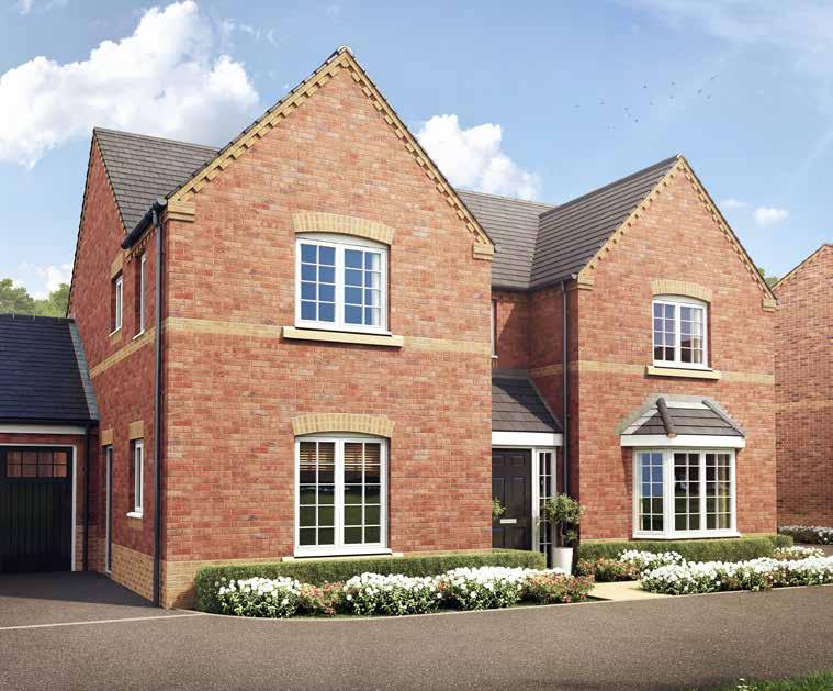 The Herdwick Gate Collection The Heydon 4 Bedroom home A striking double-fronted four bedroom home, the Heydon really does have the "wow" factor.