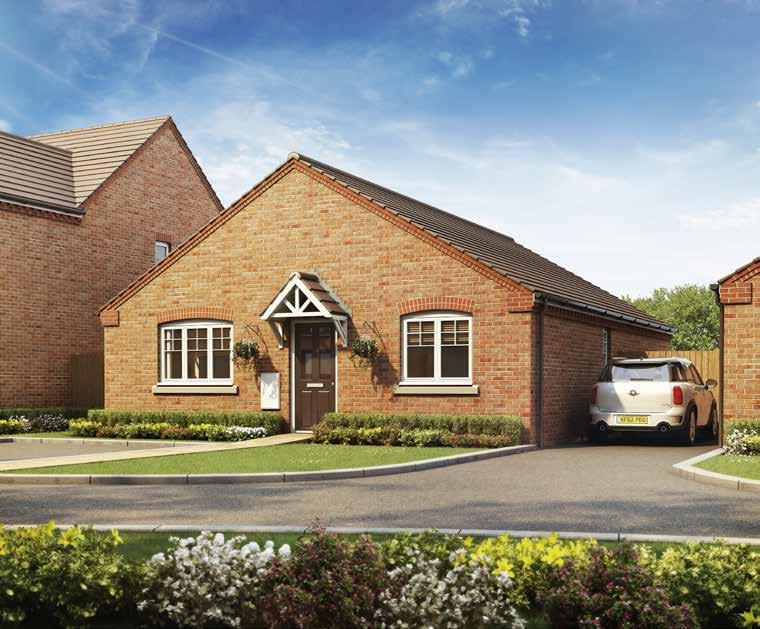 THE MAPLE COPPICE COLLECTION The Lawley 3 Bedroom home The three bedroom detached Lawley bungalow provides plenty of space and convenience in single-level living.