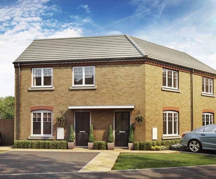 THE MAPLE COPPICE COLLECTION The Brookdale/Coverdale 1 Bedroom home The one bedroom Brookdale is a garden flat which would ideally suit a first-time buyer or downsizer.