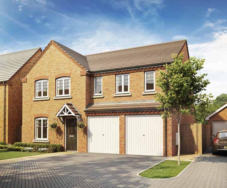THE MAPLE COPPICE COLLECTION The Lavenham 5 Bedroom home The Lavenham is a large five bedroom detached house with two floors of generous living space, including an integrated double garage.