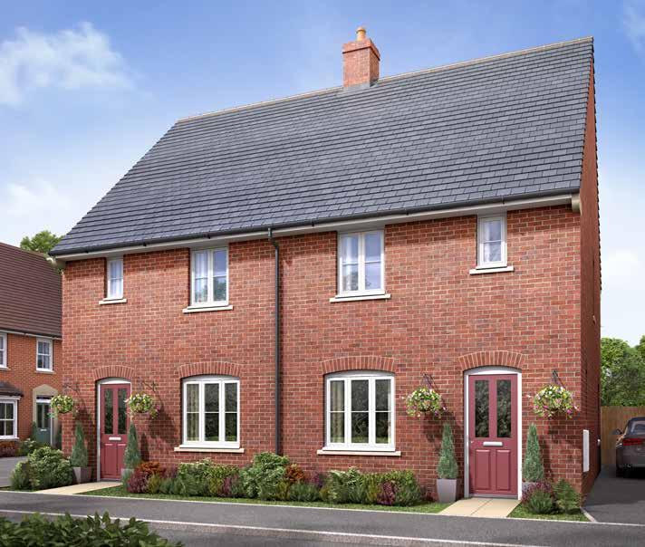 THE PARKLANDS (PHASE 4) COLLECTION The Earlsford 3 Bedroom home First-time buyers and those stepping up the property ladder will find the 3 bedroom Earlsford has the space and style required to be