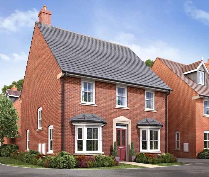 THE PARKLANDS (PHASE 4) COLLECTION The York 4 Bedroom home If you are looking for a traditional impressive 4 bedroom family home with an open plan kitchen dining room then the York is for you.